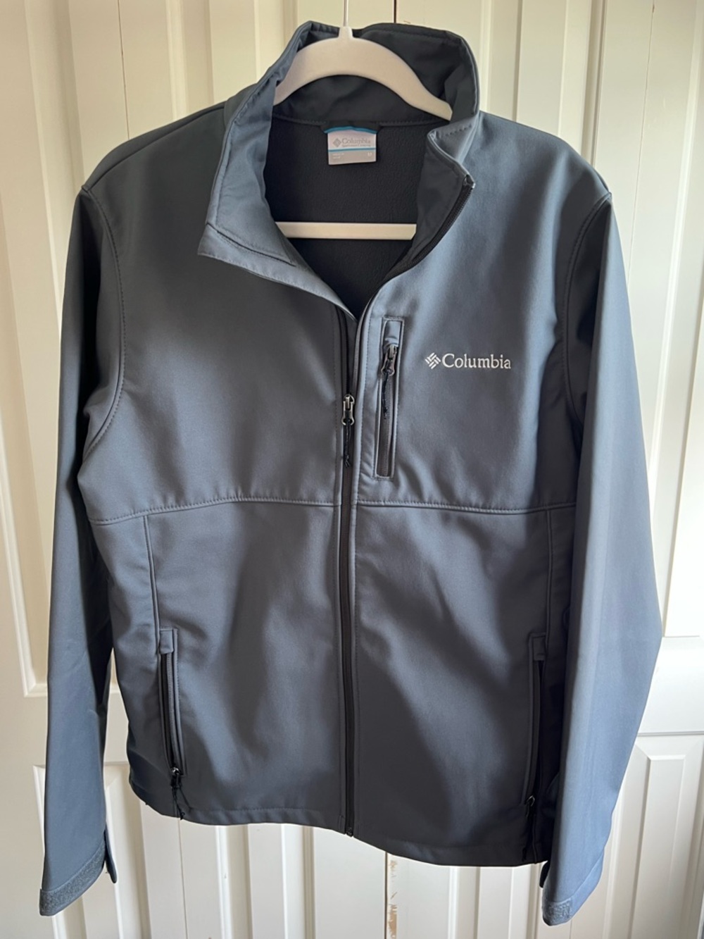 Columbia Men's Slate Gray Lightweight Softshell Jacket